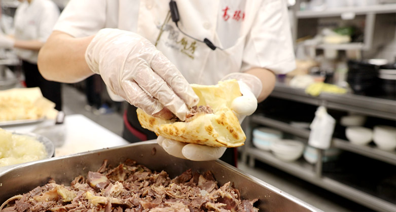 河間驢肉火燒入選全國地標(biāo)美食